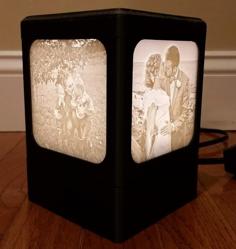 Lithopane Light Box 3D Printer Model