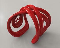 Infinite Love Bracelet 3D Printer Model