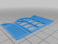 Window With Shutters 3D Printer Model