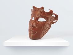 Venetian Mask 3D Printer Model