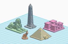 Monuments For Ankh 3D Printer Model