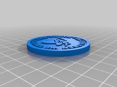 Tooth Fairy Coin 3D Printer Model