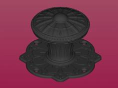 Vintage Old Styled Knob – 3d Printable 3D Printer Model