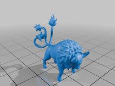 Pokemon Tauros #128 – Optimized For 3D Printing 3D Printer Model