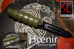 Hoenir – Airsoft Ballistic Knife 3D Printer Model