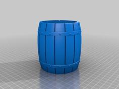 Barrel 3D Printer Model