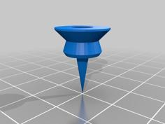 Simple Cake Candle Holder 3D Printer Model