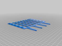 Fence For Vases 3D Printer Model