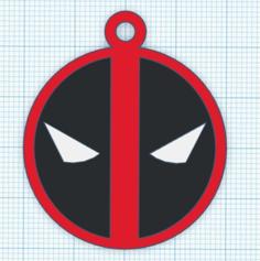 Deadpool Keychain 3D Printer Model