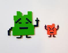 Mooninites Ignignokt & Err Characters – From Aqua Teen Hunger Force 3D Printer Model