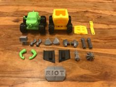 Monstertruck Mashup 3D Printer Model