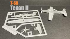 T-6A Texan II Kit Card 3D Printer Model