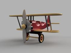 Keiko Biplane 3D Printer Model