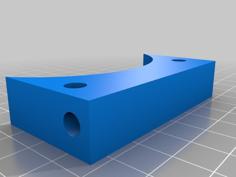 Tint Tube Fence Bracket 3D Printer Model