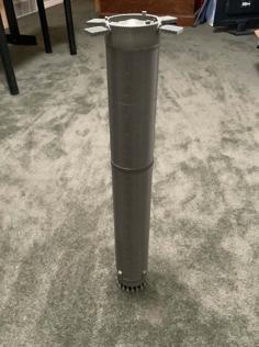 SpaceX Superheavy Booster 4 1:100 3D Printer Model