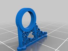 28mm Scale Steampunk Pipe Brackets 3D Printer Model