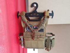 Tactical Vest Hanger 3D Printer Model