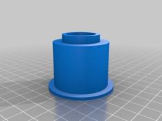 1.5 Inch PVC To Nerf Adaptor 3D Printer Model