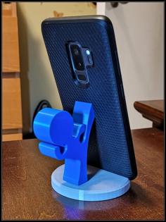 Karate Phone Stand (More Angled) 3D Printer Model