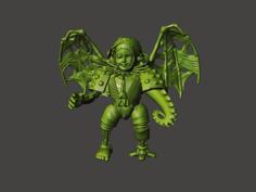 Evil Slaanesh Creepy Doll 3D Printer Model