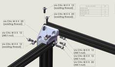 Crossbar Relocation Bracket Ender 5 3D Printer Model