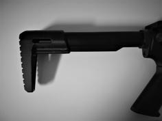 Minimalist Carbine Buttstock (MCB) 3D Printer Model