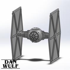 Star Wars Legion Terrain – DWG TIE Fighter 3D Printer Model