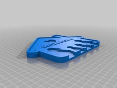 Family Keychain 3D Printer Model