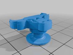 Bulls Croc Charm 3D Printer Model