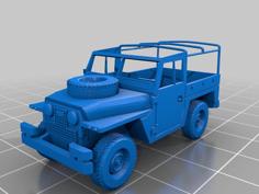 Land Rover S2a Lightweight Soft Top 3D Printer Model