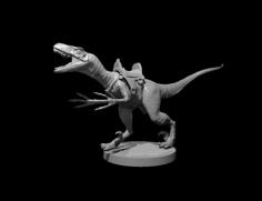 Deinonychus Updated 3D Printer Model