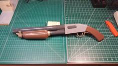 High Quality Team Fortress 2 (TF2) Stock Shotgun 3D Printer Model