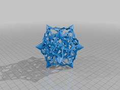 ESCHER STAR DODECAHEDRAL POLYKNOT 18 3D Printer Model