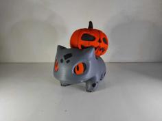 Bulbasaur Pumpkin 3D Printer Model