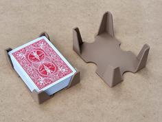 Playing Card Deck Holder 3D Printer Model