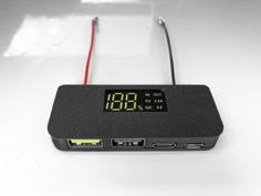 Removable 18650 PowerBank (Magnetic Connection) 3D Printer Model