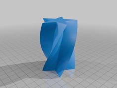 Simple Star Vase 3D Printer Model