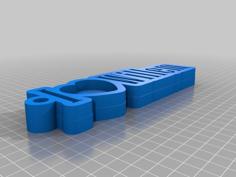 Willem Valentine’s Day I_Love_Willem Keychain Hanger 3D Printer Model