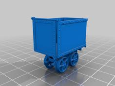 Mine Cart By Rangerjoel 9MM Track 3D Printer Model