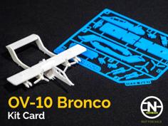 OV-10 Bronco Kit Card 3D Printer Model