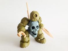 SkullBot 001 – Via 3DKToys 3D Printer Model