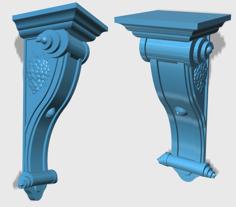 Decorative Corbel 3D Printer Model