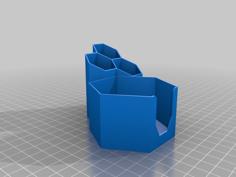 Honeycomb Bathroom Accessory Container? 3D Printer Model