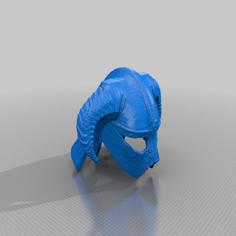 Skyrim Iron Helm 3D Printer Model