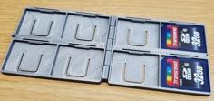 SD Folding Case Holder 3D Printer Model