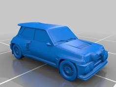 Renault 5 Rallye Edition 3D Printer Model