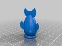 Fish Topper 3D Printer Model