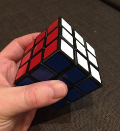 Rubiks Cube 3D Printer Model