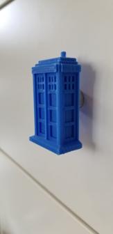 Ikea Kallax Tardis Drawer Knob 3D Printer Model