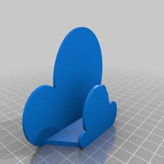 Cloud Card Holder 3D Printer Model